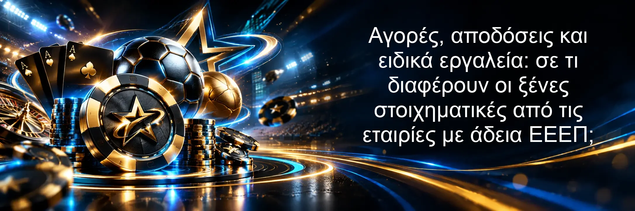 Αγορές, αποδόσεις και ειδικά εργαλεία: σε τι διαφέρουν οι ξένες στοιχηματικές από τις εταιρίες με άδεια ΕΕΕΠ; Αγορές, αποδόσεις και ειδικά εργαλεία: σε τι διαφέρουν οι ξένες στοιχηματικές από τις εταιρίες με άδεια ΕΕΕΠ;